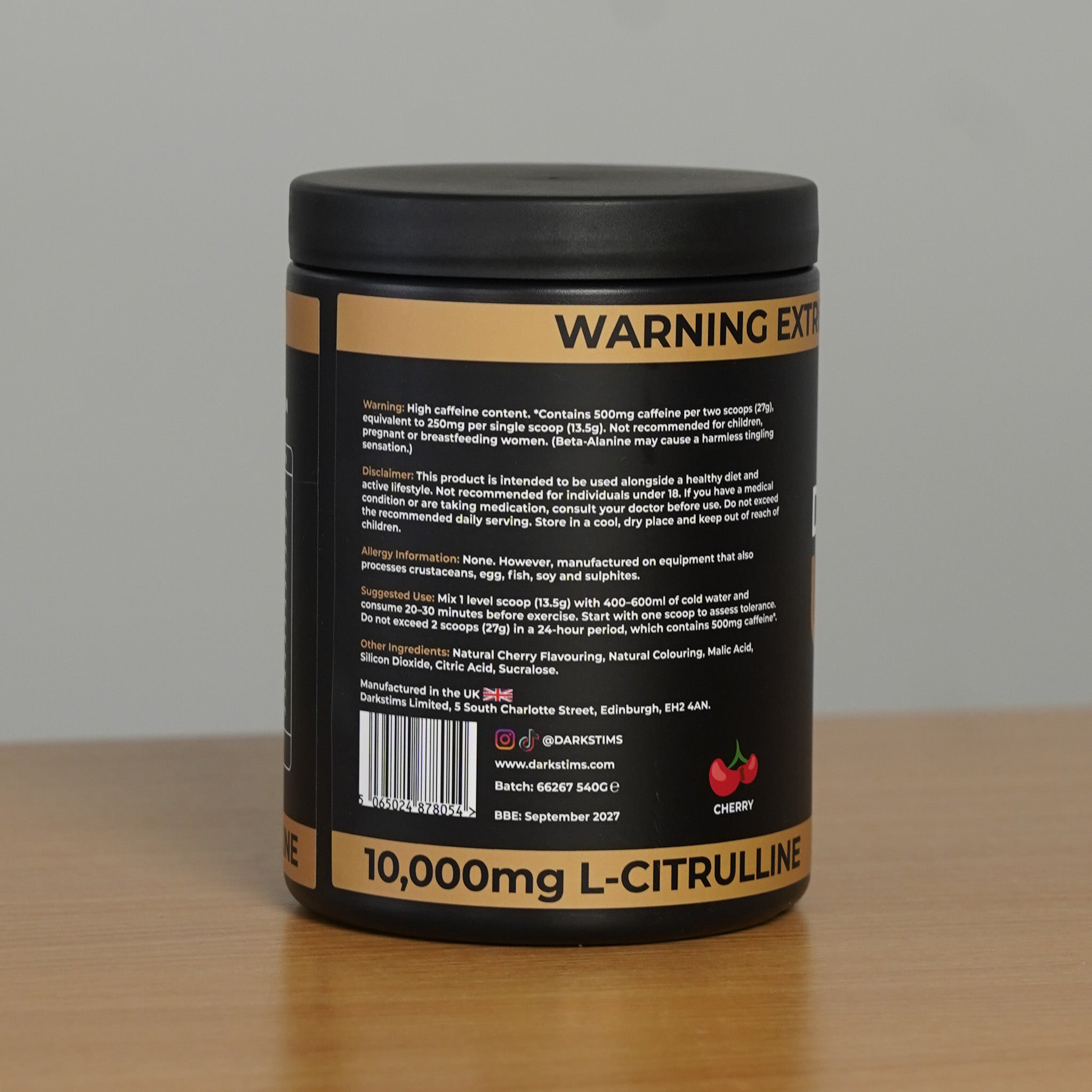 DARKSTIMS ULTRA PRE WORKOUT