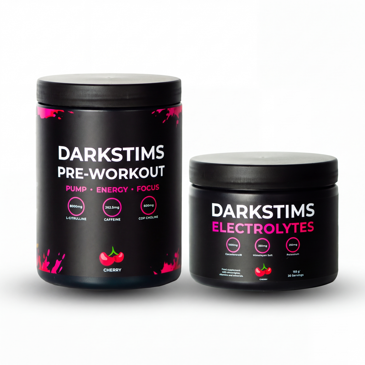 Training Essentials temporary bundle mock-up; packaging artwork requires replacement before publication